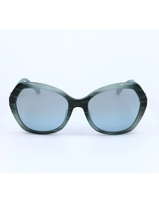 Zdjęcie produktu Swarovski Damskie okulary przeciwsłoneczne w kolorze turkusowo-zielonym rozmiar: 55