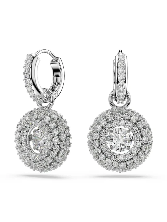 Zdjęcie produktu Swarovski kolczyki damskie metalowe z cyrkonią SUBLIMA srebrny