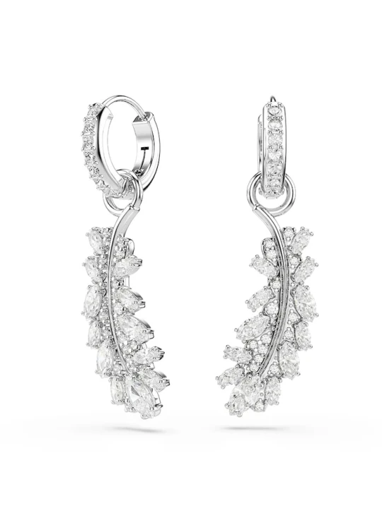 Zdjęcie produktu Swarovski kolczyki damskie metalowe z cyrkonią VIENNA srebrny