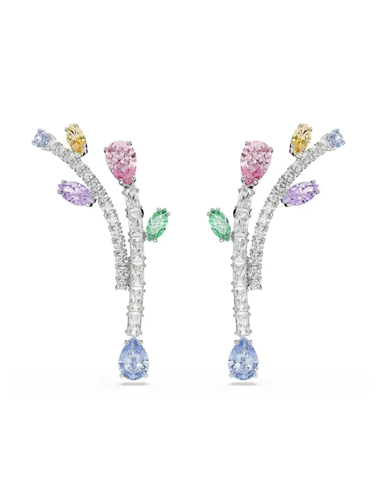 Zdjęcie produktu Swarovski kolczyki damskie metalowe z kryształem Swarovski Ariana Grande x Swarovski