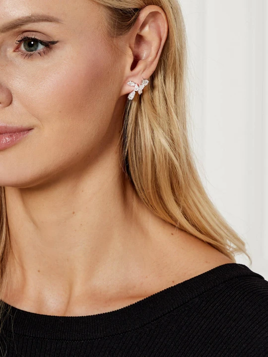 Zdjęcie produktu Swarovski Kolczyki MATRIX biały