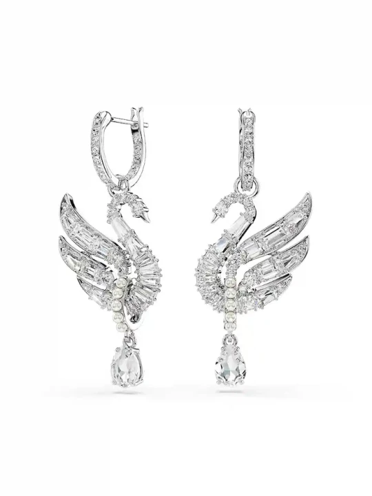 Zdjęcie produktu Swarovski kolczyki SWAN srebrny