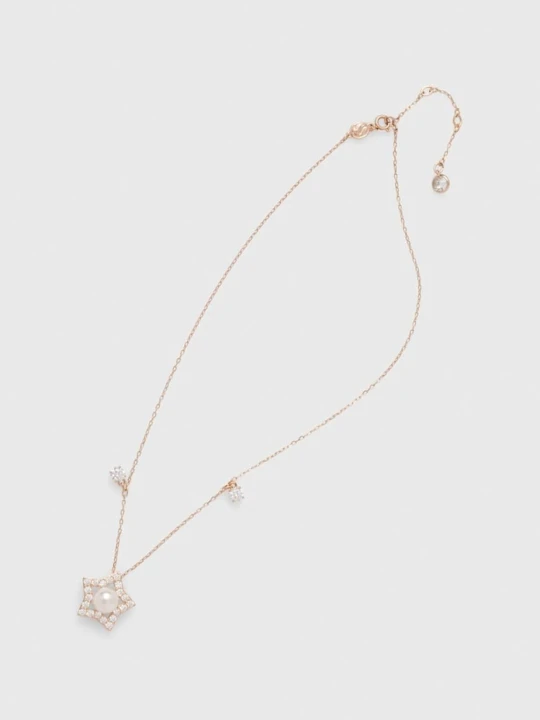 Zdjęcie produktu Swarovski naszyjnik złoty