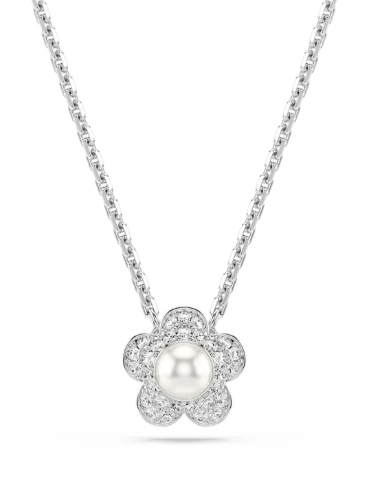 Zdjęcie produktu Swarovski naszyjnik damski metalowy kryształ Ariana Grande x srebrny