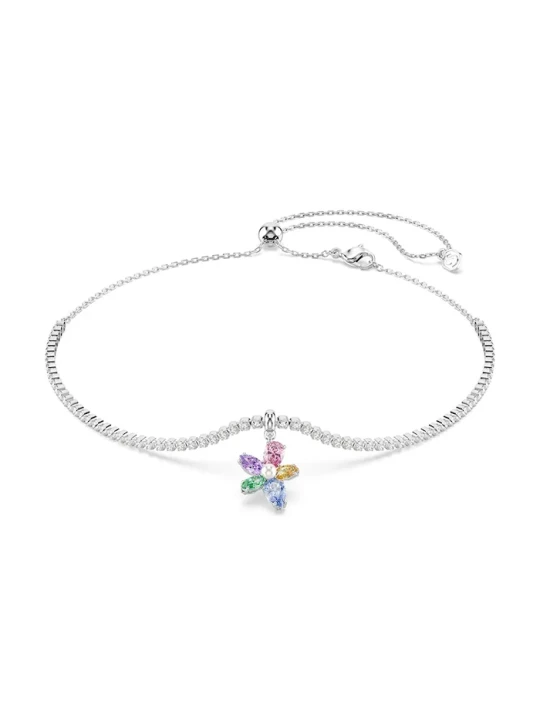 Zdjęcie produktu Swarovski naszyjnik damski metalowy z cyrkonią Ariana Grande x Swarovski srebrny