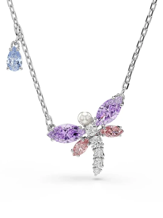 Zdjęcie produktu Swarovski naszyjnik damski metalowy z cyrkonią Ariana Grande x Swarovski srebrny