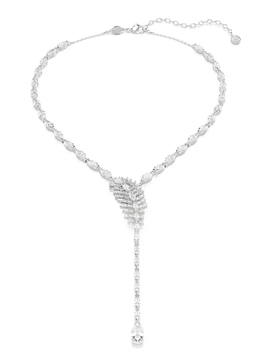 Zdjęcie produktu Swarovski naszyjnik damski metalowy z cyrkonią VIENNA srebrny