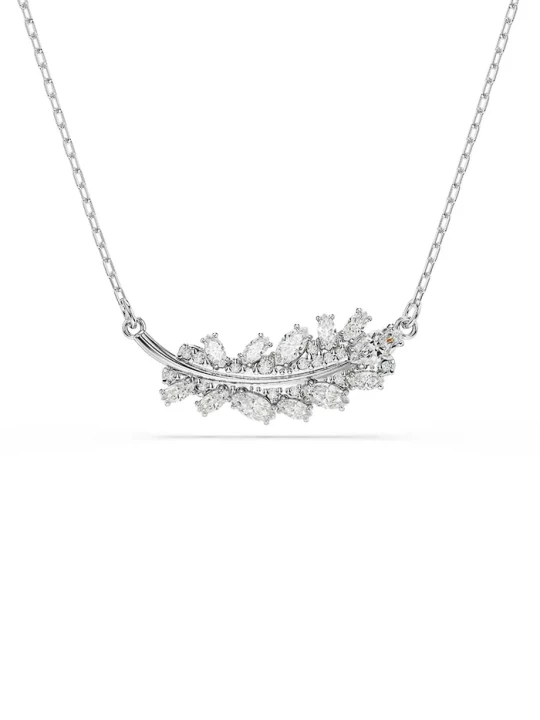 Zdjęcie produktu Swarovski naszyjnik damski metalowy z cyrkonią VIENNA srebrny