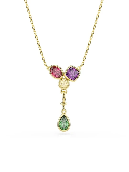 Zdjęcie produktu Swarovski naszyjnik damski pozłacany z cyrkonią IMBER złoty