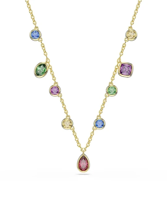 Zdjęcie produktu Swarovski naszyjnik damski pozłacany z cyrkonią IMBER złoty