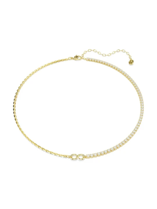 Zdjęcie produktu Swarovski naszyjnik damski pozłacany z cyrkonią MATRIX złoty
