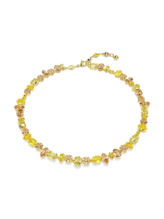 Zdjęcie produktu Swarovski naszyjnik damski pozłacany z kryształem GEMA złoty
