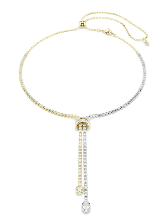 Zdjęcie produktu Swarovski naszyjnik damski z cyrkonią HYPERBOLA złoty