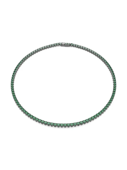 Zdjęcie produktu Swarovski naszyjnik damski z cyrkonią MATRIX zielony