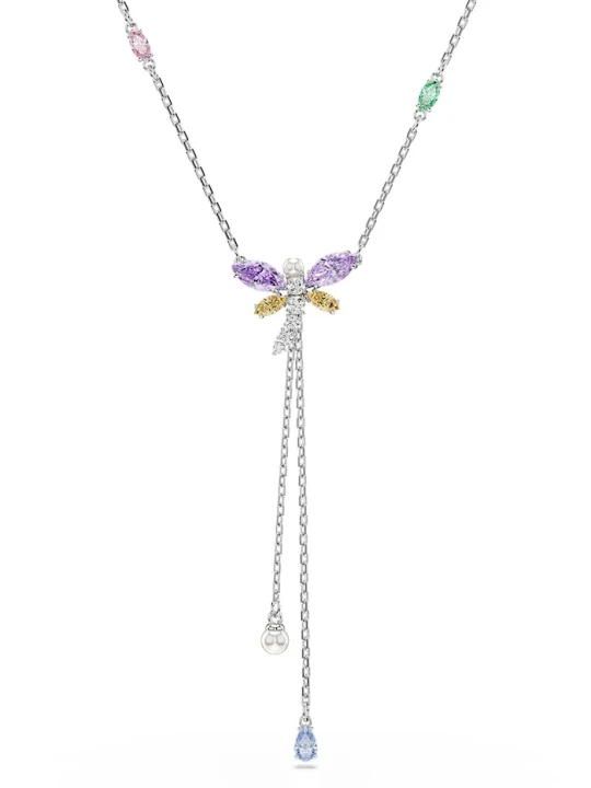 Zdjęcie produktu Swarovski naszyjnik damski z kryształem Swarovski Ariana Grande x Swarovski srebrny