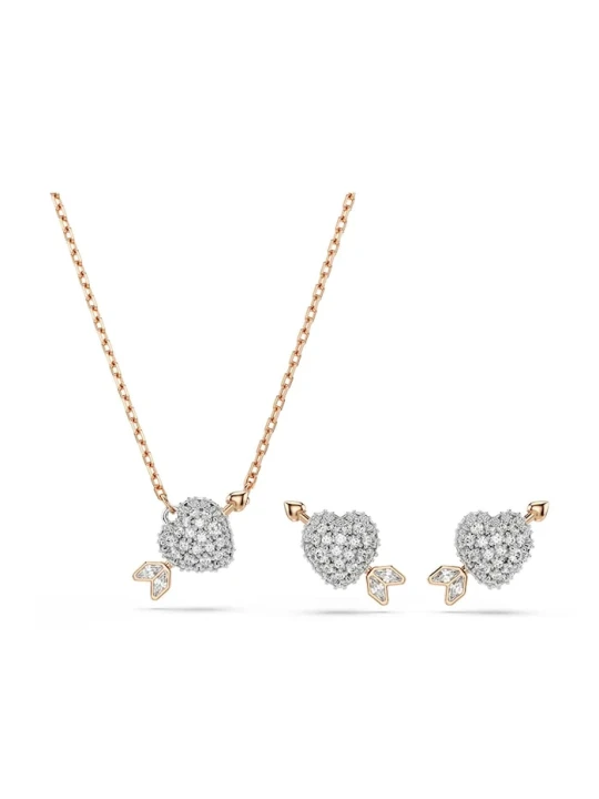 Zdjęcie produktu Swarovski naszyjnik i kolczyki IDYLLIA złoty