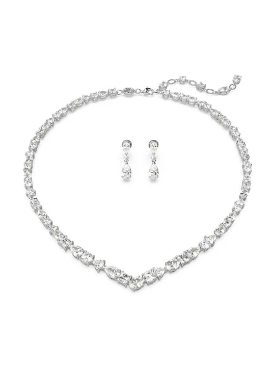 Zdjęcie produktu Swarovski naszyjnik i kolczyki MESMERA srebrny