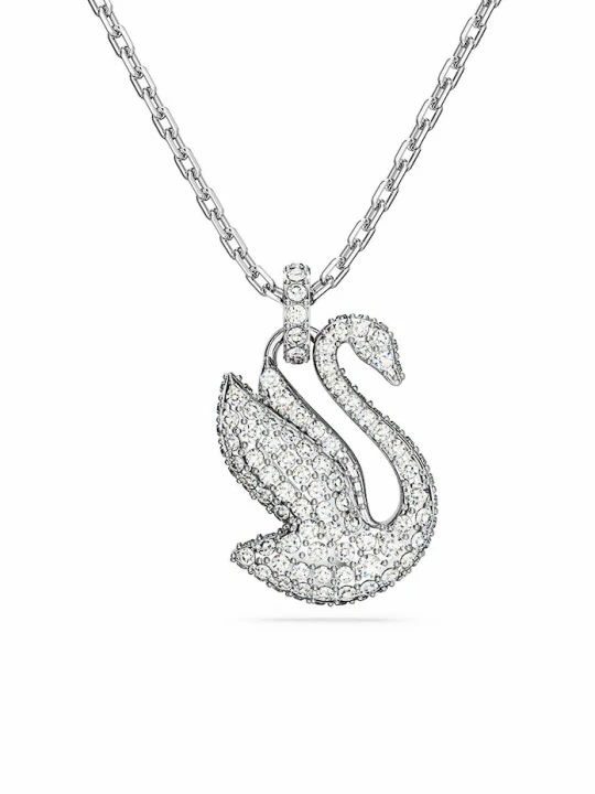 Zdjęcie produktu Swarovski naszyjnik Iconic Swan srebrny