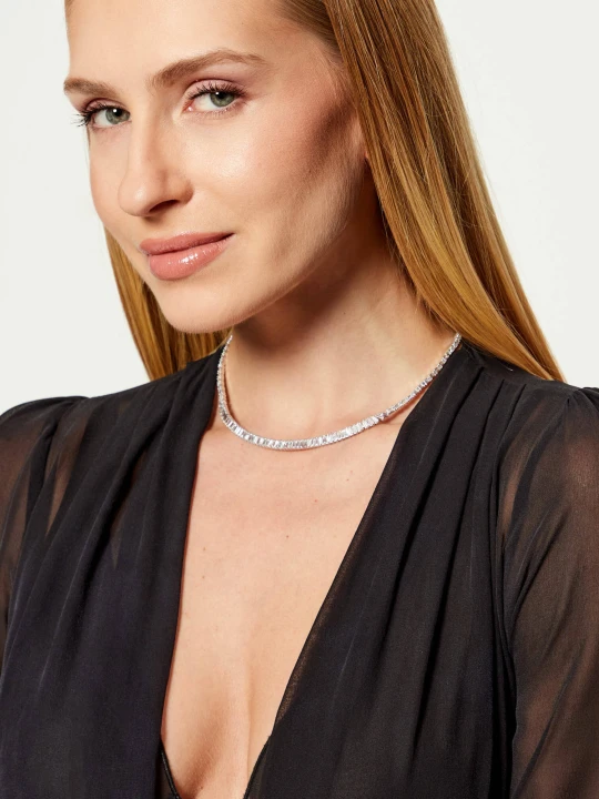 Zdjęcie produktu Swarovski Naszyjnik MATRIX srebrny