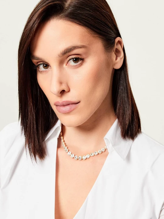 Zdjęcie produktu Swarovski Naszyjnik Una Angelic złoty