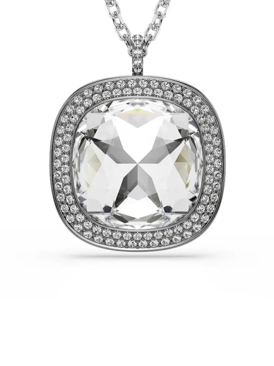 Zdjęcie produktu Swarovski naszyjnik z kryształem Swarovski UNA srebrny