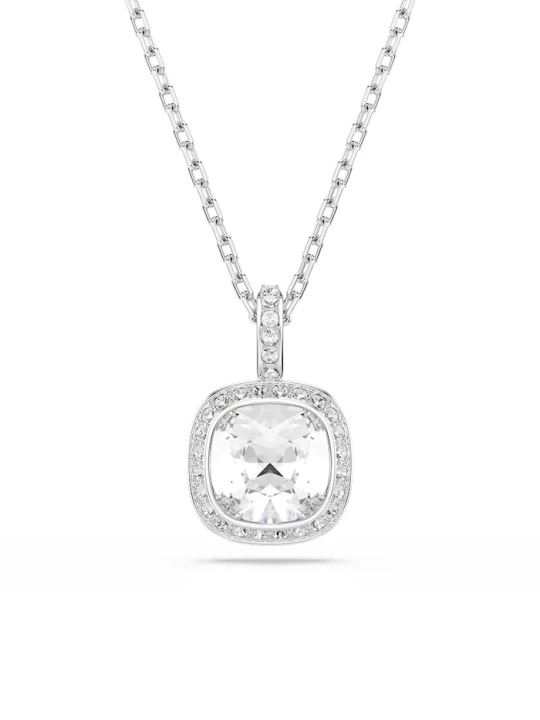 Zdjęcie produktu Swarovski naszyjnik z zawieszką damski metalowy UNA srebrny