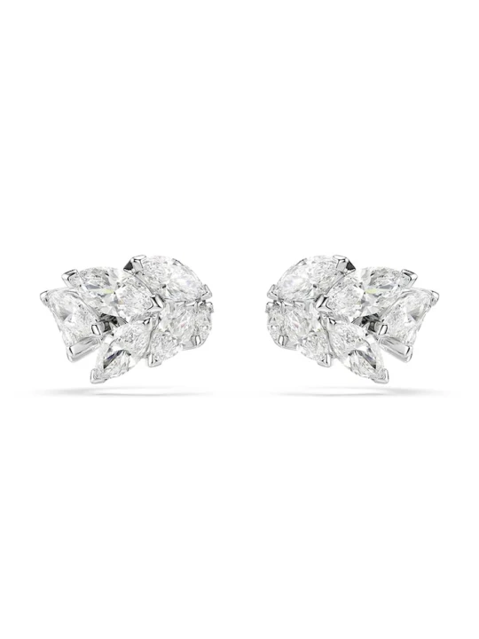 Zdjęcie produktu Swarovski nausznica damska metalowa z cyrkonią MESMERA 2-pack srebrny