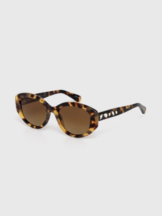 Zdjęcie produktu Swarovski okulary przeciwsłoneczne 5679535 DEXTERA ORGANIC brązowy