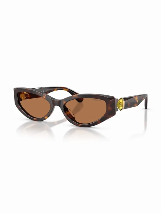 Zdjęcie produktu Swarovski okulary przeciwsłoneczne kocie oczy damskie LUCENT brązowy