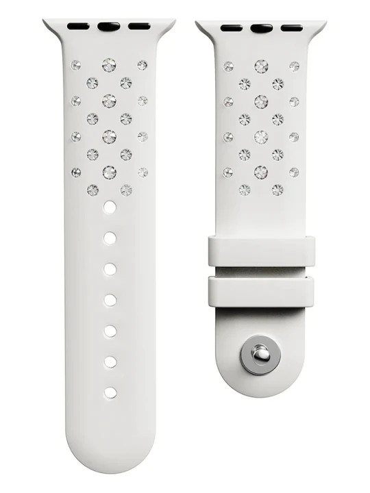 Zdjęcie produktu Swarovski pasek do zegarka szary