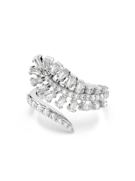 Zdjęcie produktu Swarovski pierścionek damski metalowy z cyrkonią VIENNA srebrny