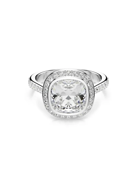 Zdjęcie produktu Swarovski pierścionek damski metalowy z kryształem UNA srebrny