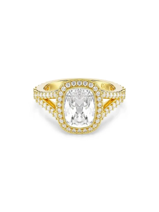 Zdjęcie produktu Swarovski pierścionek damski pozłacany UNA złoty