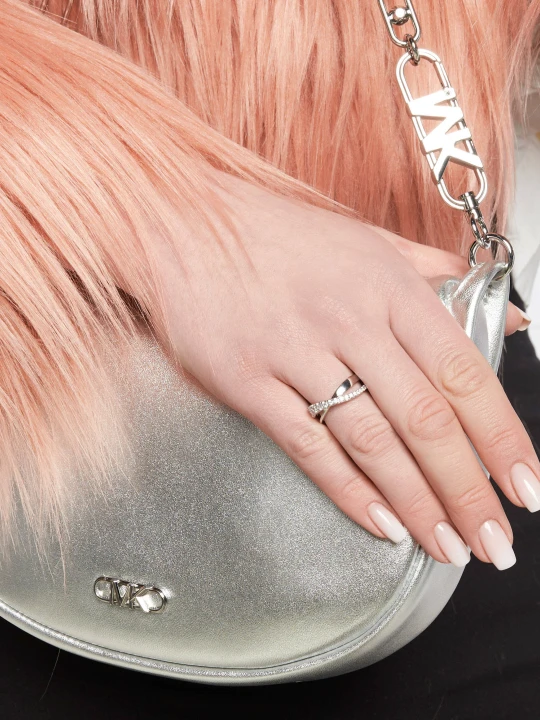 Zdjęcie produktu Swarovski Pierścionek TWIST RING ROWS srebrny