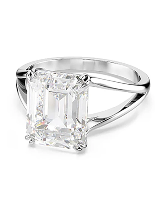 Zdjęcie produktu Swarovski Pierścionek z cyrkoniami rozmiar: 58 srebrny