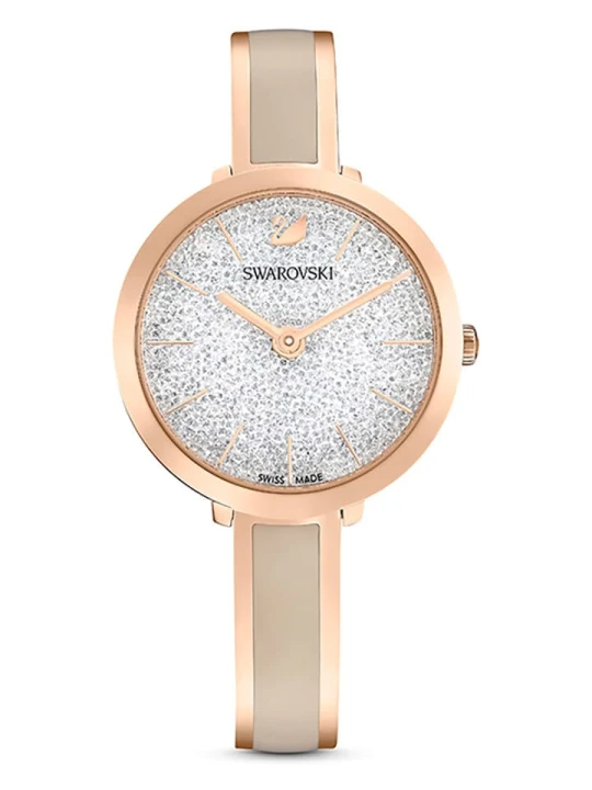 Zdjęcie produktu Swarovski Zegarek kwarcowy w kolorze różowozłoto-szarym rozmiar: onesize