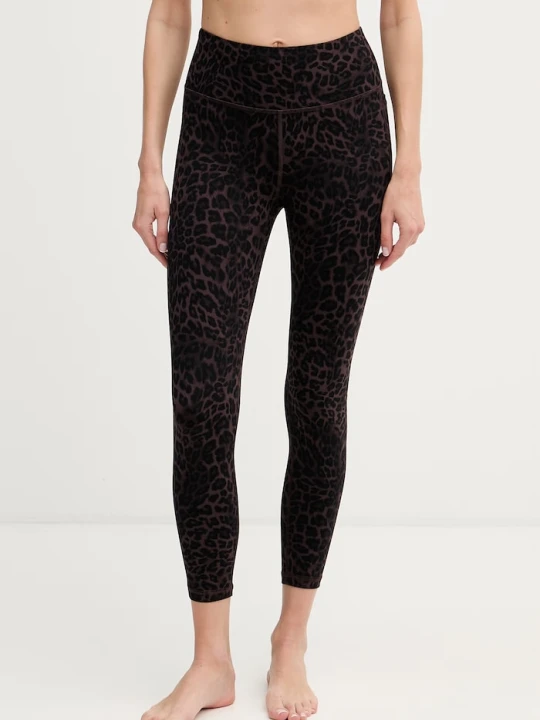 Zdjęcie produktu Sweaty Betty legginsy do jogi damskie Studio brązowy
