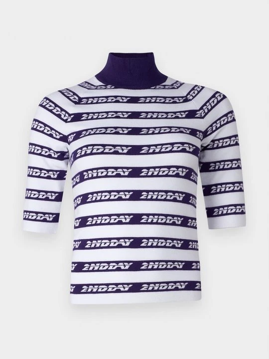 Zdjęcie produktu Sweter 2nd Day liliowy
