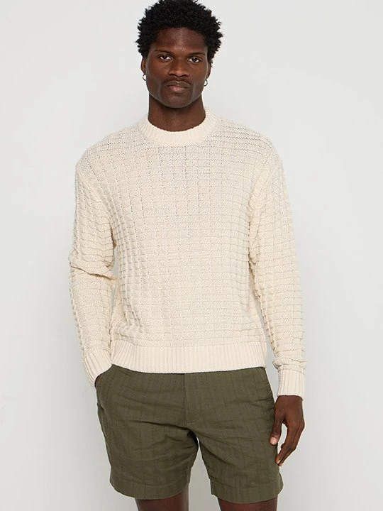 Zdjęcie produktu Sweter Abercrombie & Fitch mleczny