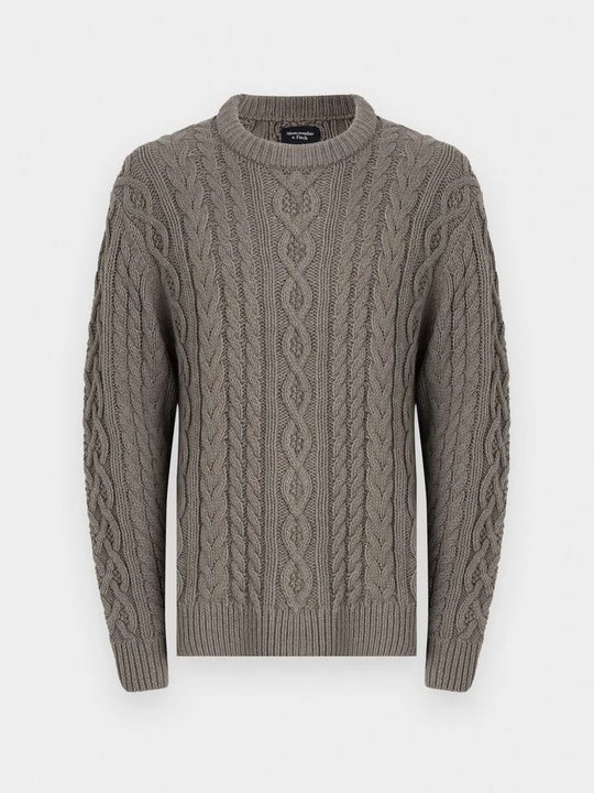 Zdjęcie produktu Sweter Abercrombie & Fitch brązowy