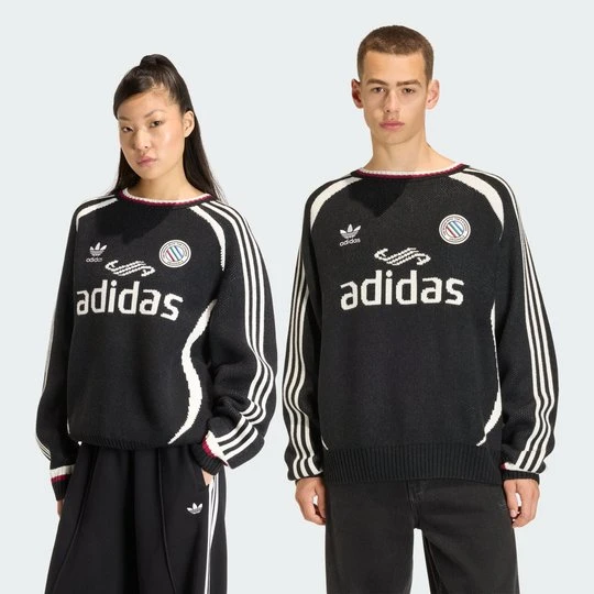 Zdjęcie produktu SWETER ADICOLOR BLOKECORE UNISEX Adidas czarny