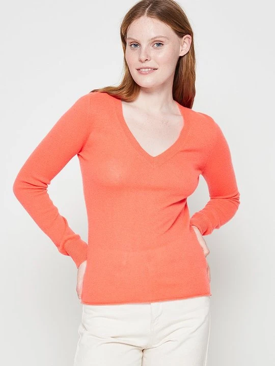 Zdjęcie produktu Sweter ALL CASHMERE koralowy