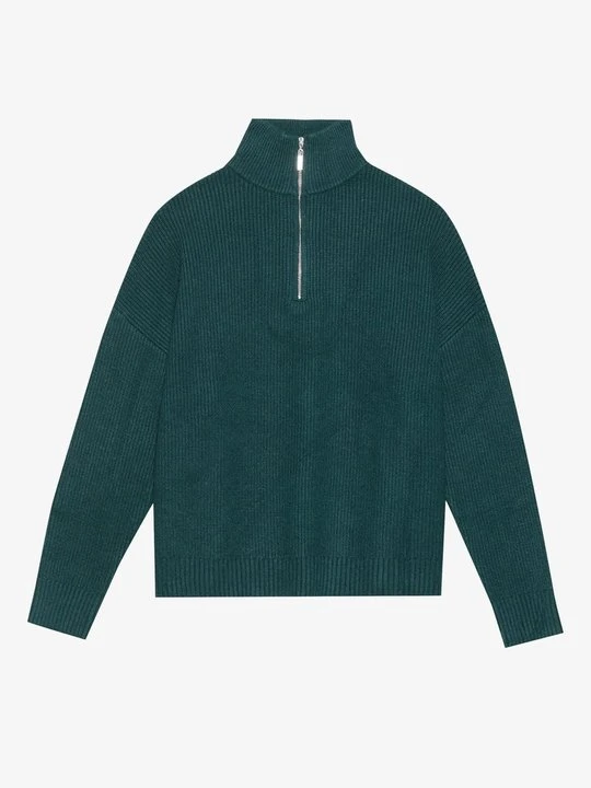 Zdjęcie produktu Sweter Anna Field By Zalando ciemnozielony