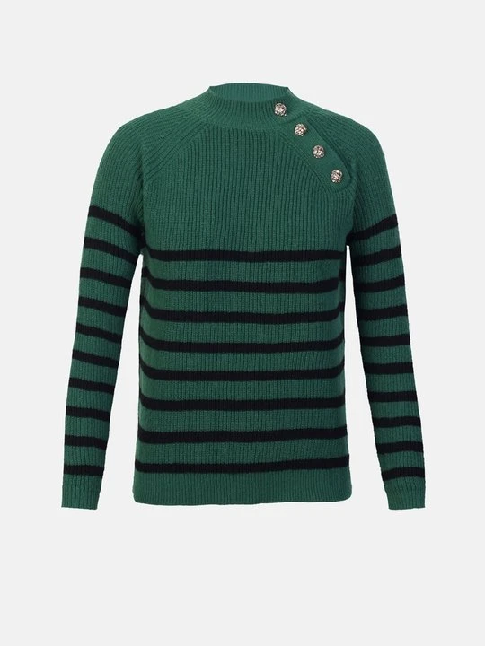Zdjęcie produktu Sweter Anna Field By Zalando ciemnozielony