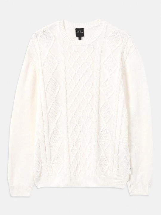 Zdjęcie produktu Sweter Armani Exchange mleczny