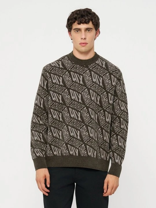Zdjęcie produktu Sweter Armani Exchange oliwkowy