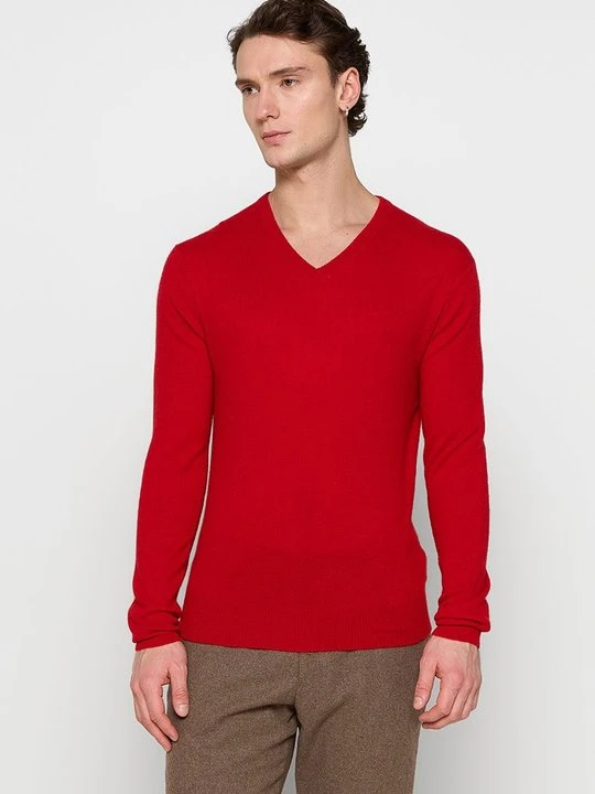 Zdjęcie produktu Sweter AUTHENTIC CASHMERE czerwony