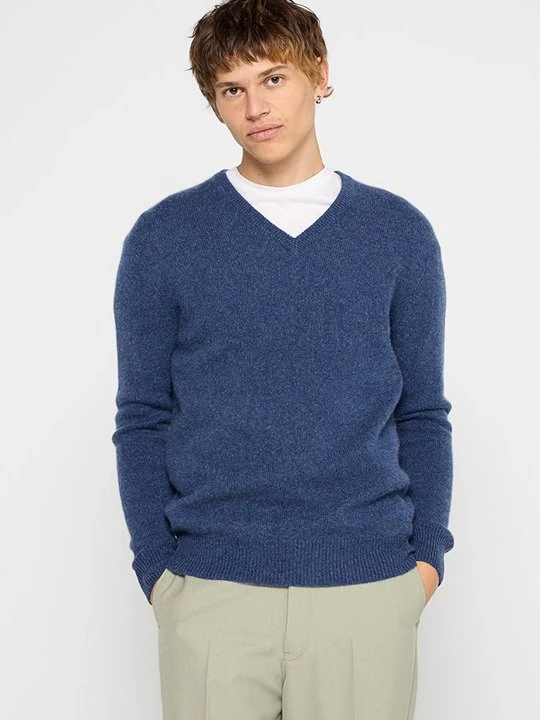 Zdjęcie produktu Sweter AUTHENTIC CASHMERE niebieski