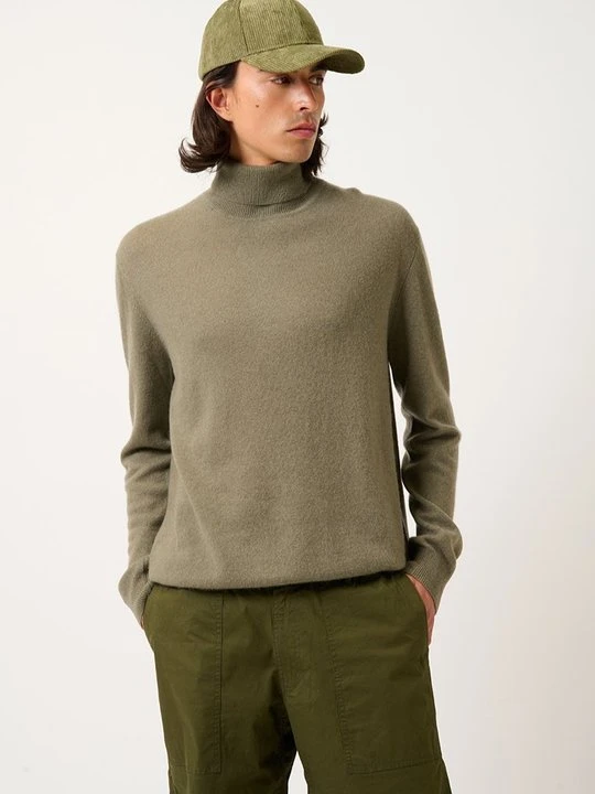 Zdjęcie produktu Sweter AUTHENTIC CASHMERE oliwkowy