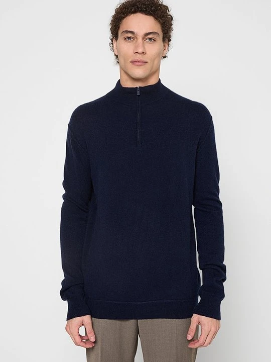 Zdjęcie produktu Sweter AUTHENTIC CASHMERE granatowy